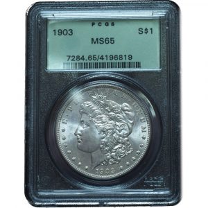 1903 Morgan Dollar MS65 PCGS OGH