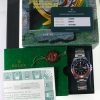 Pre-Owned Rolex GMT Master II (1989) Stainless Steel Model 16710 b and p