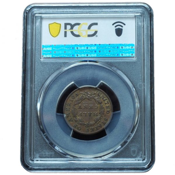 1832 Classic Head Half Cent AU50 PCGS