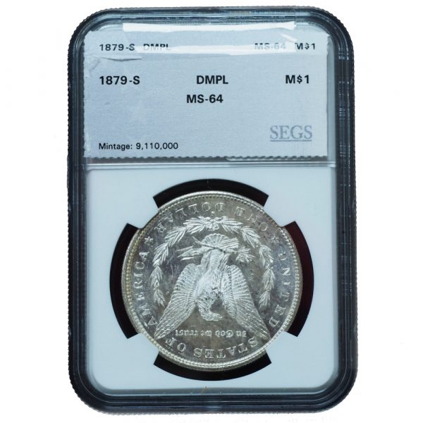 1879-S Morgan Dollar MS63 PL NGC