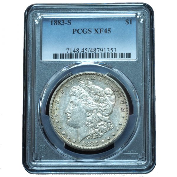 1883-S Morgan Dollar XF45 PCGS