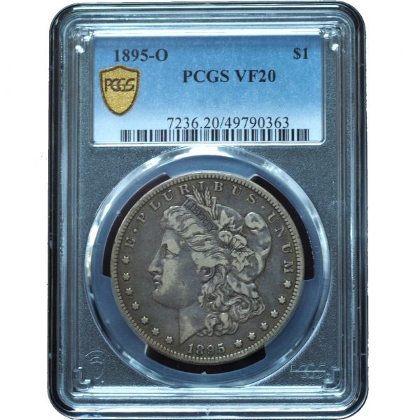 1895-O Morgan Dollar VF20 PCGS