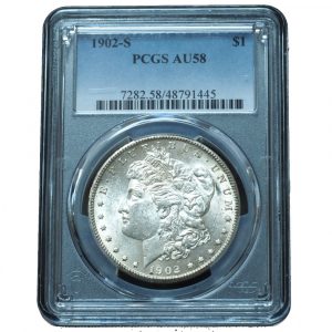 1902-S Morgan Dollar AU58 PCGS