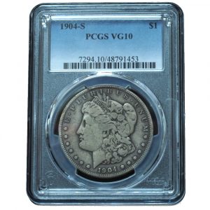 1904-S Morgan Dollar VG10 PCGS