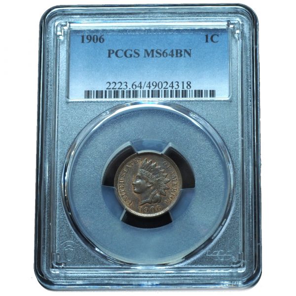 1906 Indian Head Penny MS64BN PCGS