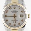 Pre-Owned Rolex 36MM Two Tone Datejust (1993) 16233 Front Close