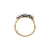 Retro 0.50ct Baguette Diamond Band Rose Gold Platinum Profile