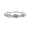 0.24ctw Diamond Twist Stack Band Ring 14K