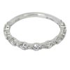 0.75ctw Alternating Diamond Stack Band Ring 14K