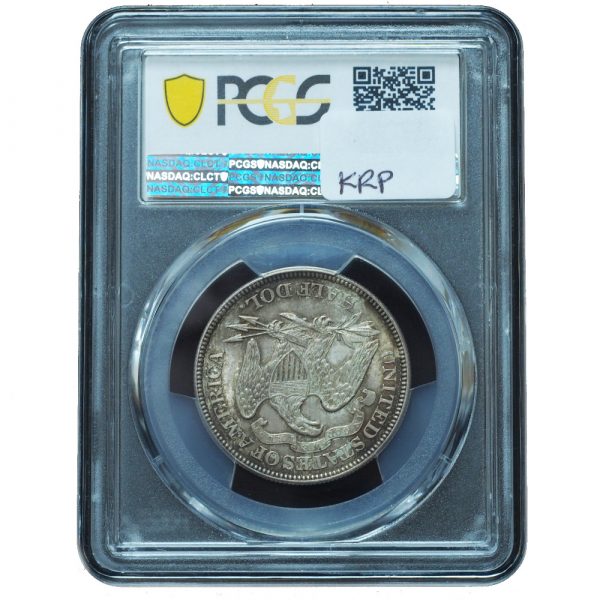 1876 Seated Liberty Half Dollar MS62 PCGS