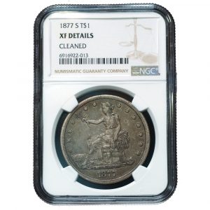 1877-S Trade Dollar XF NGC