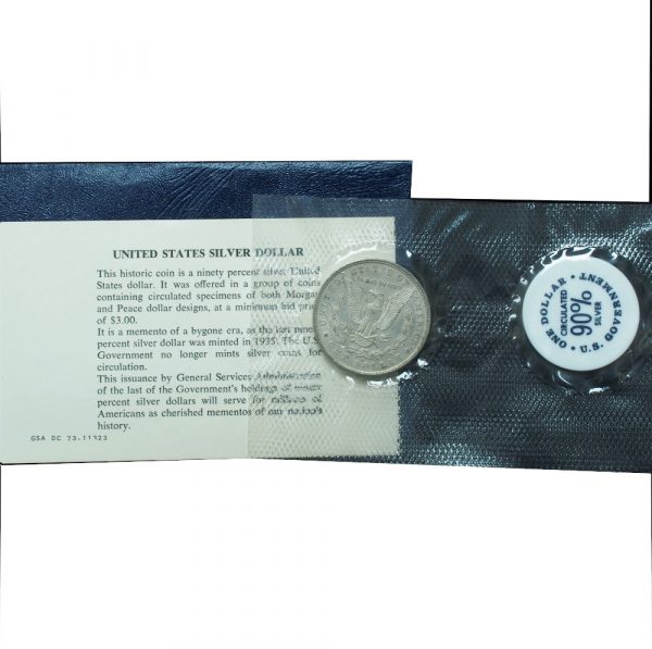 1879-O Morgan Dollar AU GSA Soft Pack with CoA