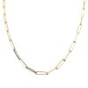 3.7mm Paperclip Chain 18” 14K