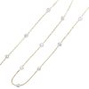 Eleven Diamond By The Inch Necklace 14k