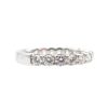 1.13ctw Diamond Stack Band Ring 14K side