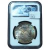 1900-O Morgan Dollar MS63 NGC + CAC Monster Rainbow Toned