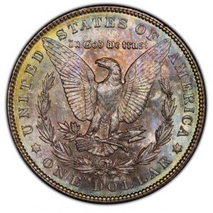 1902 Morgan Dollar MS66+ PCGS Beautifully Toned