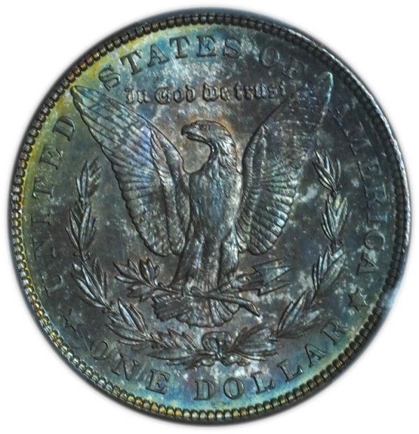 1902 Morgan Dollar MS66+ PCGS Beautifully Toned