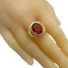 7.18ct Oval Madeira Citrine Mens Ring 14K Yellow Gold (4)