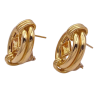 Citrine Gold Statement Earrings 18K Gold 1.64ctw.