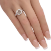 Le Vian .82ctw. Chocolate and Vanilla Diamond Ring 14K White Gold (4)