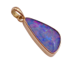 Natural Opal Pendant 14K Gold (2)