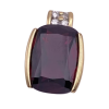 Pink Tourmaline Diamond Pendant 14KY Gold 5.51ctw