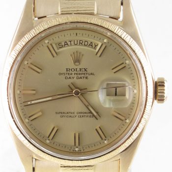 Pre-owned Rolex 36mm Day-Date Presidential (1970) 18k Yellow Gold 1803