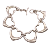 Tiffany & Co Elsa Peretti CHUNKY Open Heart Bracelet Sterling Silver (3)