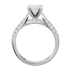 1.21ctw Diamond Engagement Ring 14k White Gold GIA Certified side