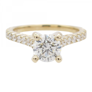 1.24ctw Diamond Engagement Ring GIA Certified