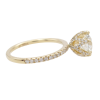 1.43ctw Diamond Engagement Ring 14k Yellow Gold GIA Certified side