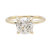 1.73ctw Diamond Engagement Ring 14k Yellow Gold GIA Certified