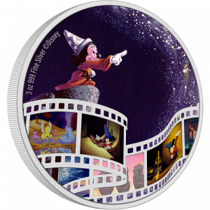 2023 Niue Disney Cinema Masterpieces Fantasia 3oz Silver Proof Coin