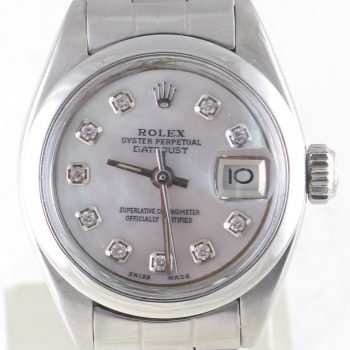 Pre-Owned Ladies Rolex 26MM Datejust (1980) Stainless Steel Model 6917