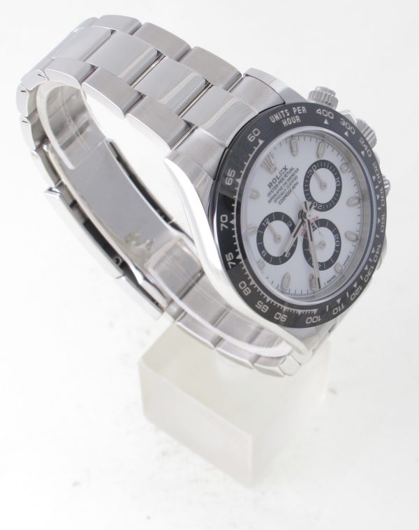 Pre-Owned Like New Rolex 40MM Daytona Panda (2023) Stainless Steel 116500LN Right