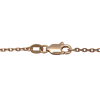 1.50 carat champagne diamond rose gold necklace clasp