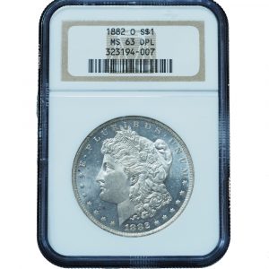 1882-O Morgan Dollar MS63 DMPL NGC