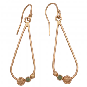 0.14ctw Alexandrite Drop Dangle Earring 14K (2)