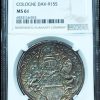 1570 Germany Cologne Taler MS61 NGC Top Pop Beautifully Toned