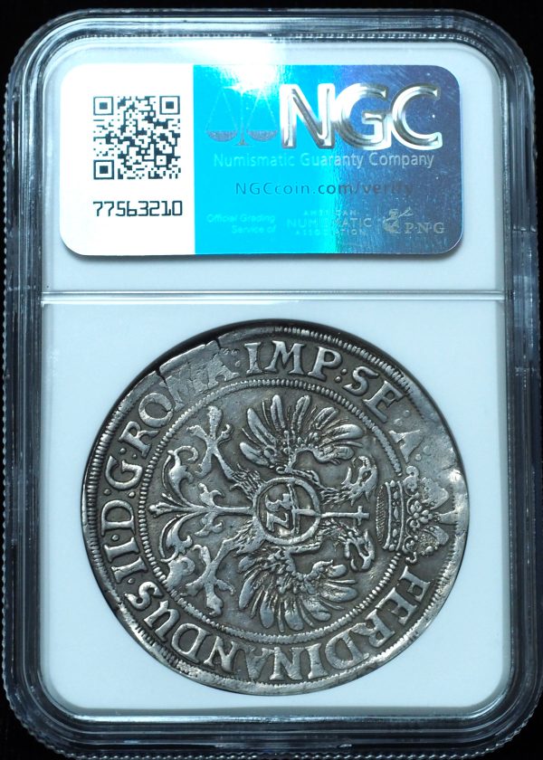 1623 Germany Hamburg Taler AU55 NGC DAV-5365