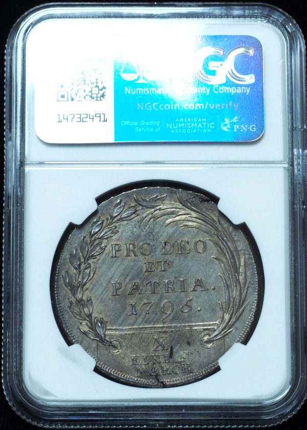 1795 Germany Fulda Taler MS61 NGC DAV-2266