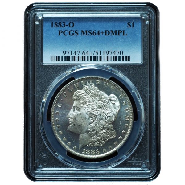 1883-O Morgan Dollar MS64+ DMPL PCGS