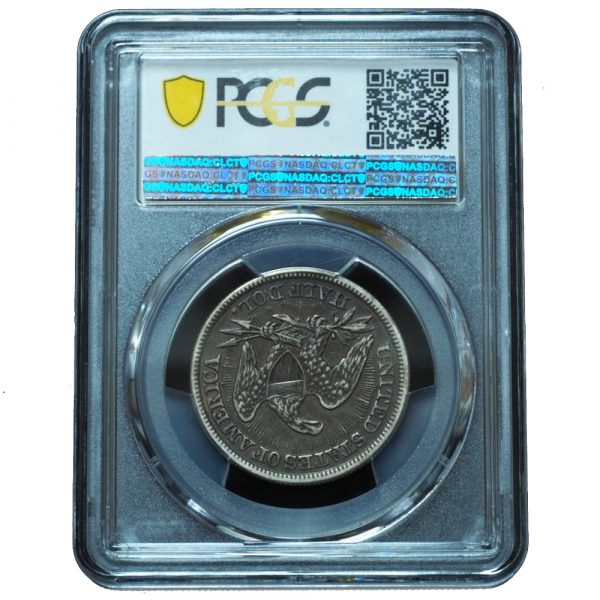 1853 Seated Liberty Half Dollar Arrows & Rays XF40 PCGS