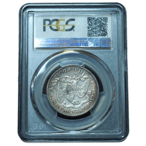 1873 Seated Liberty Half Dollar Arrows VF30 PCGS