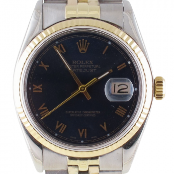 Pre-Owned Rolex 36MM Converted Two Tone Datejust (1978) 16030