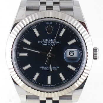 Pre-owned Rolex 41MM Stainless Steel Datejust (2024) Model 126334