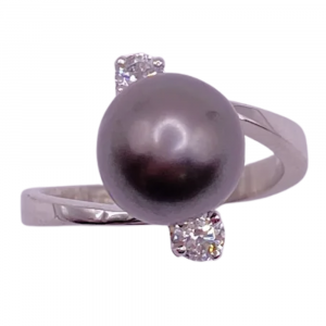 Tahitian Pearl Ring 14K (1)